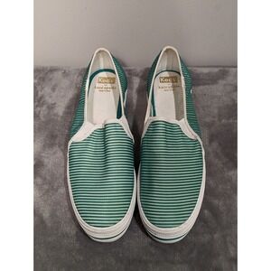 Keds x Kate Spade New York Triple Decker Green Slip-On Sneakers WF65112 Size 8.5